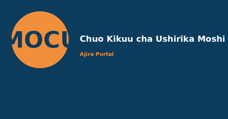 ASSISTANT LECTURER (DATA SCIENCE) at Chuo Kikuu cha Ushirika Moshi (MoCU)