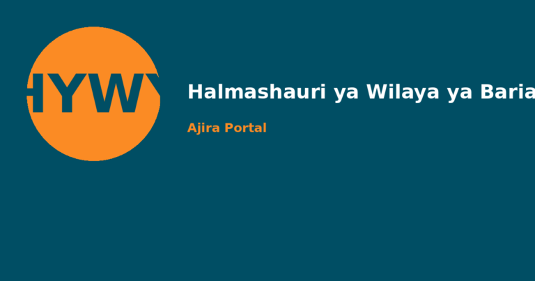 MSAIDIZI WA KUMBUKUMBU DARAJA LA II (RECORDS MANAGEMENT ASSISTANT II) at Halmashauri ya Wilaya ya Bariadi